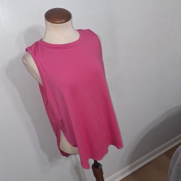 SHEIN Tops - SHEIN Pink Sleeveless Tee- W Sz 12